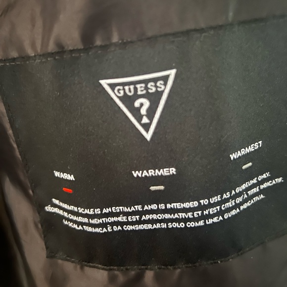 GUESS Black Puffer Jacket - Picture 7 of 7
